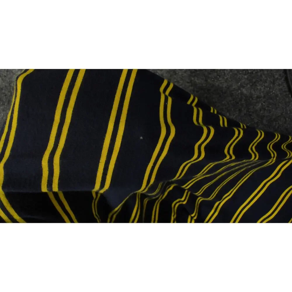Polo Golf Ralph Lauren Vintage Y2K Striped Polo Shirt Mens XL Navy Yellow